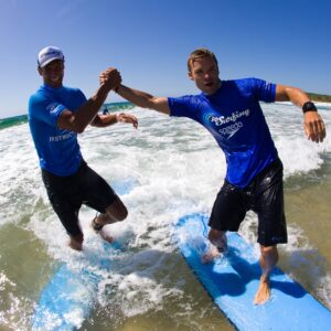 Ballina surf lesson